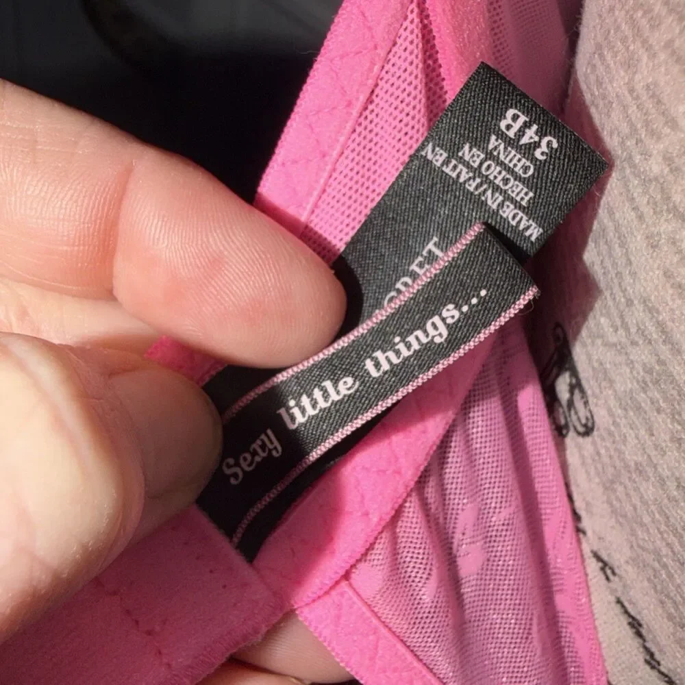Victoria's Secret Sexy Little Things Ruched Teddy Lingerie Garter Belt SIip